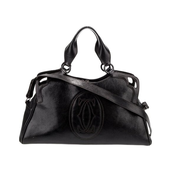 Cartier Leather Shoulder Bag - Picture 1 of 5